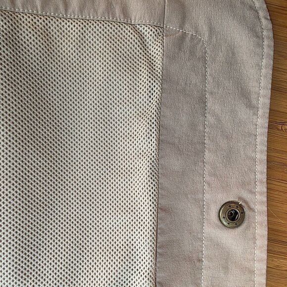 Orvis Blazer  Tan, Lightweight Snap Front Barn Coat Classic Style, Women's L - Picture 9 of 11